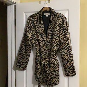 Jacket to go with your black pants or skirt.